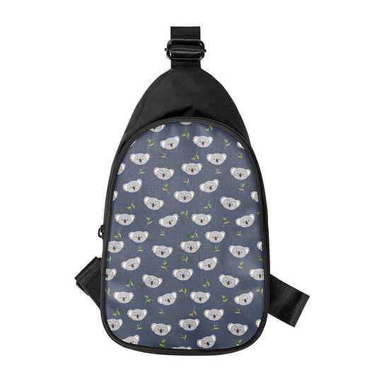 Koala Bear Pattern Print Chest Bag