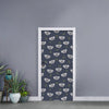 Koala Bear Pattern Print Door Sticker