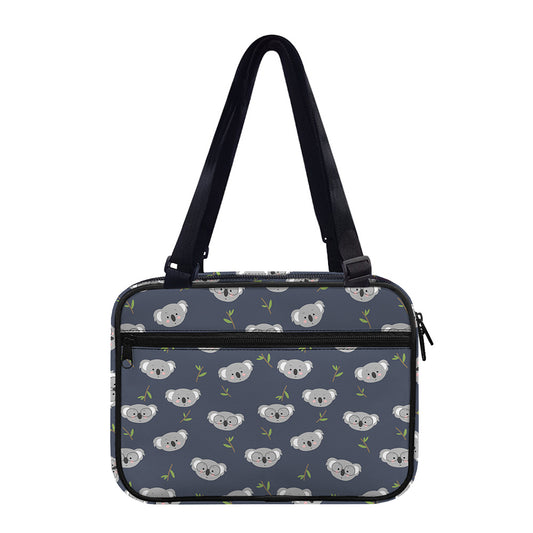 Koala Bear Pattern Print Double Strap Bible Bag