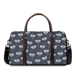 Koala Bear Pattern Print Duffle Bag