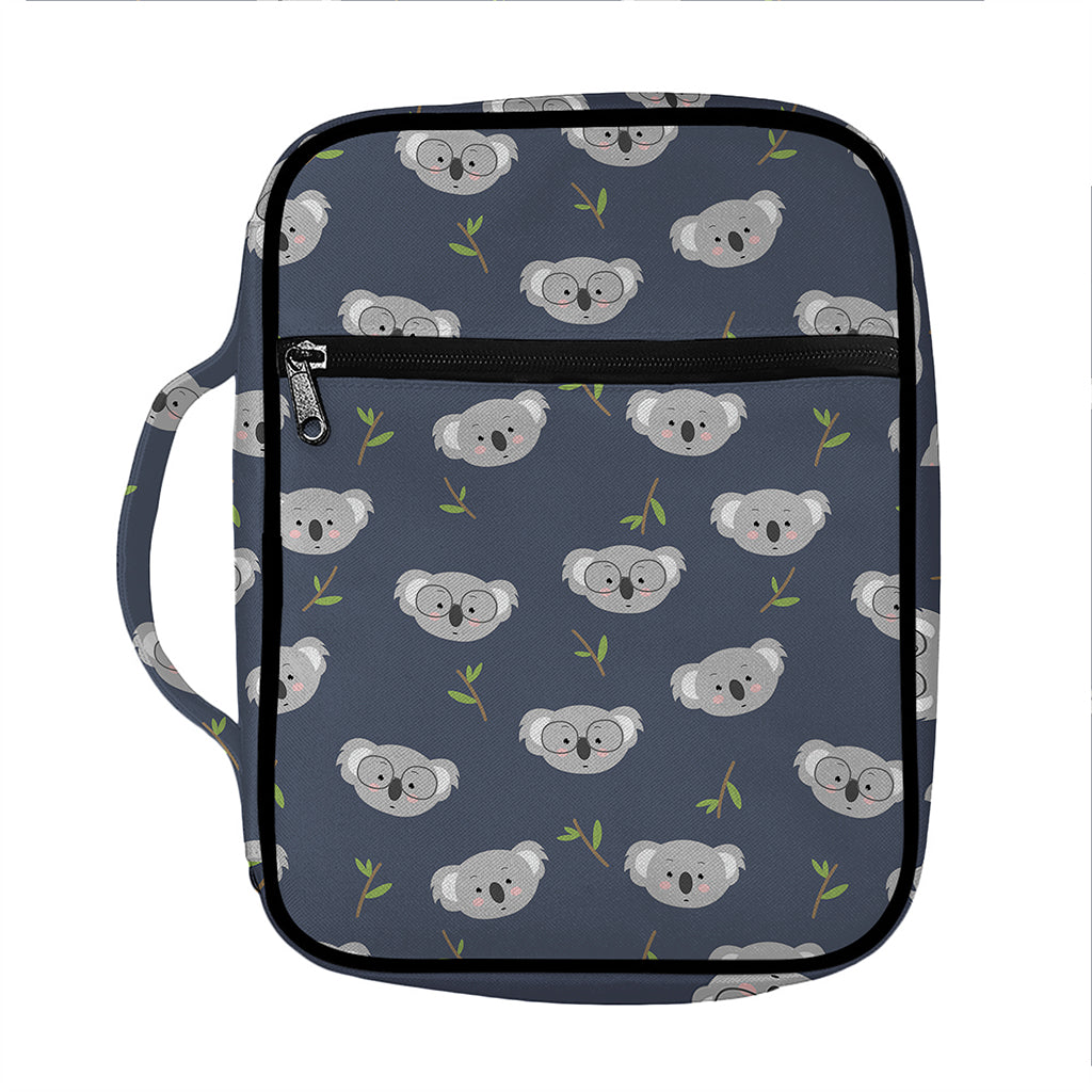 Koala Bear Pattern Print Front Pocket Bible Bag