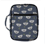 Koala Bear Pattern Print Front Pocket Bible Bag