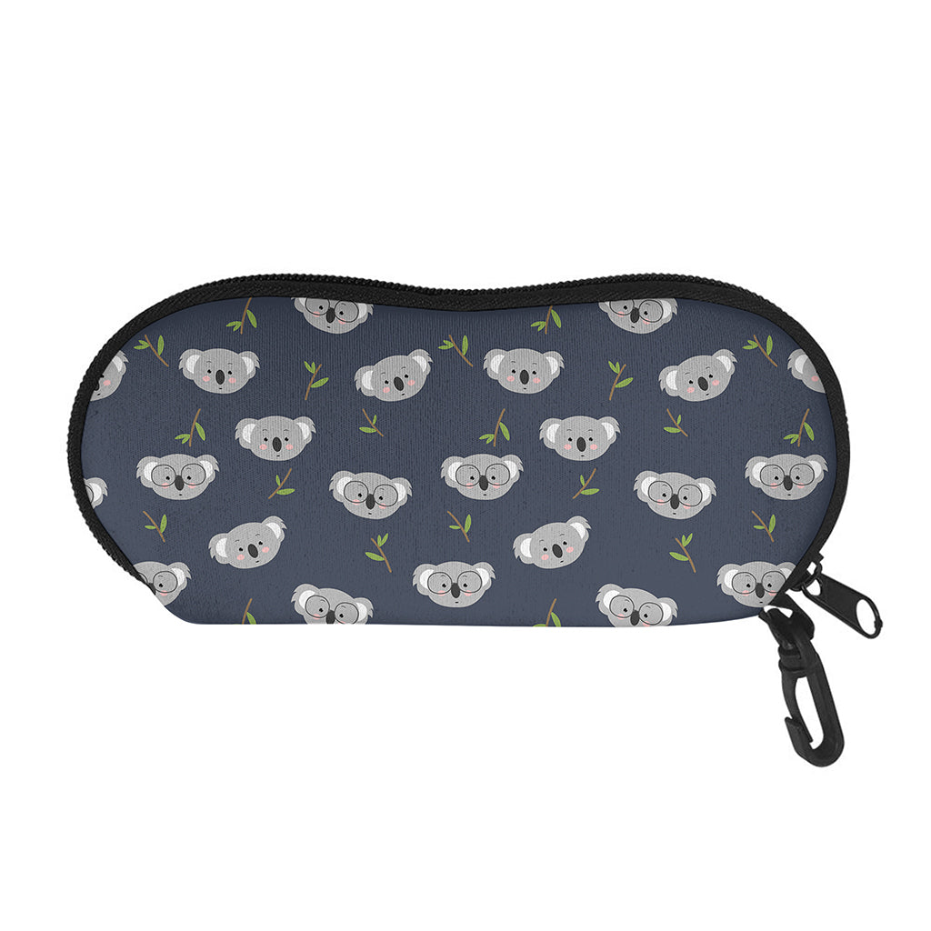 Koala Bear Pattern Print Glasses Case