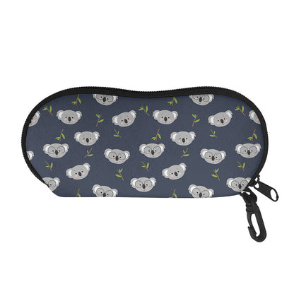 Koala Bear Pattern Print Glasses Case