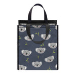 Koala Bear Pattern Print Insulated Lunch Tote