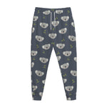 Koala Bear Pattern Print Jogger Pants
