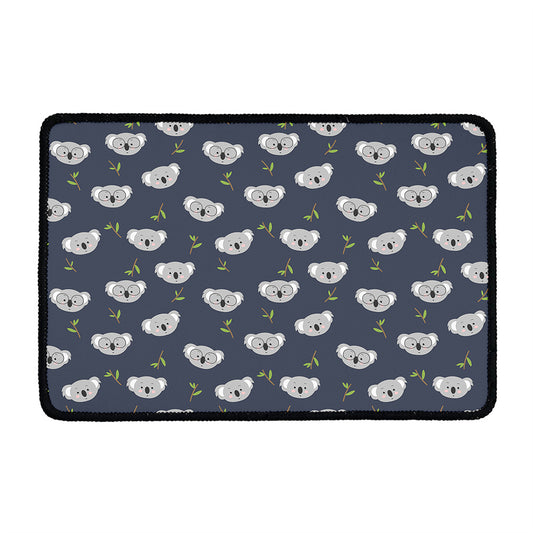 Koala Bear Pattern Print Kitchen Mat