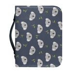Koala Bear Pattern Print Leather Bible Cover