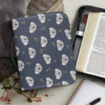 Koala Bear Pattern Print Leather Bible Cover