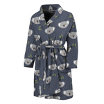 Koala Bear Pattern Print Men's Bathrobe
