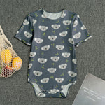 Koala Bear Pattern Print Men's Bodysuit