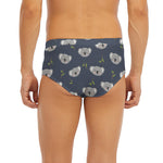 Koala Bear Pattern Print Men's Briefs
