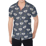 Koala Bear Pattern Print Men's Shirt