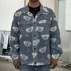 Koala Bear Pattern Print Men's Shirt Jacket