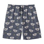 Koala Bear Pattern Print Men's Swim Trunks