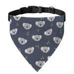 Koala Bear Pattern Print Over The Collar Dog Bandana