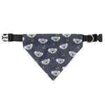 Koala Bear Pattern Print Over The Collar Dog Bandana