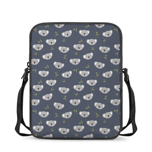 Koala Bear Pattern Print Rectangular Crossbody Bag