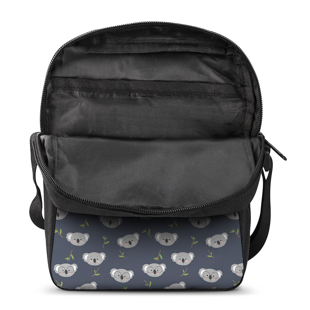 Koala Bear Pattern Print Rectangular Crossbody Bag