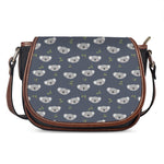Koala Bear Pattern Print Saddle Bag