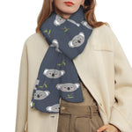 Koala Bear Pattern Print Scarf