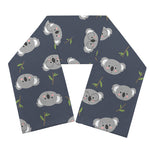Koala Bear Pattern Print Scarf