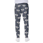 Koala Bear Pattern Print Scuba Joggers