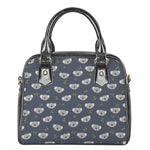 Koala Bear Pattern Print Shoulder Handbag