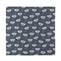 Koala Bear Pattern Print Silk Bandana