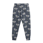 Koala Bear Pattern Print Sweatpants