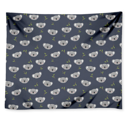 Koala Bear Pattern Print Tapestry