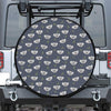 Koala Bear Pattern Print Tire Cover