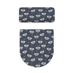 Koala Bear Pattern Print Toilet Lid And Tank Cover Set