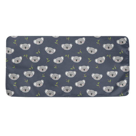 Koala Bear Pattern Print Towel