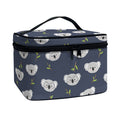 Koala Bear Pattern Print Travel Makeup Bag