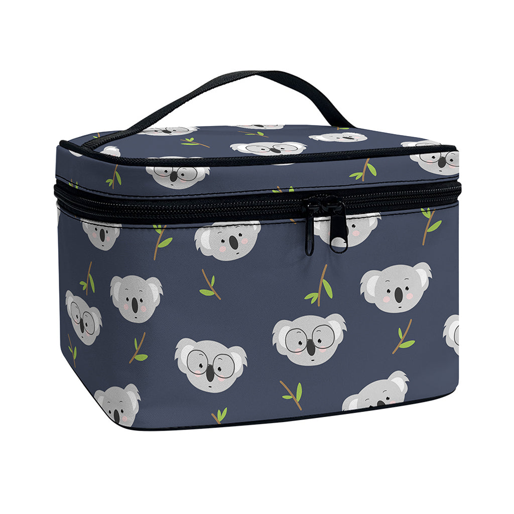 Koala Bear Pattern Print Travel Makeup Bag