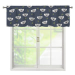 Koala Bear Pattern Print Window Valance