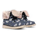 Koala Bear Pattern Print Winter Boots