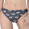 Koala Bear Pattern Print Women's Thong