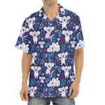 Koala Forest Pattern Print Aloha Shirt