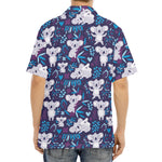 Koala Forest Pattern Print Aloha Shirt