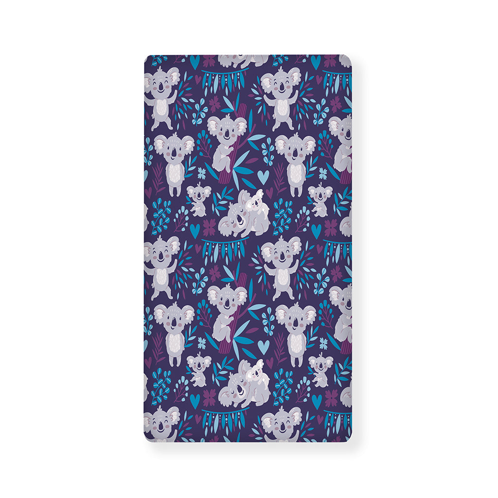 Koala Forest Pattern Print Baby Crib Sheet