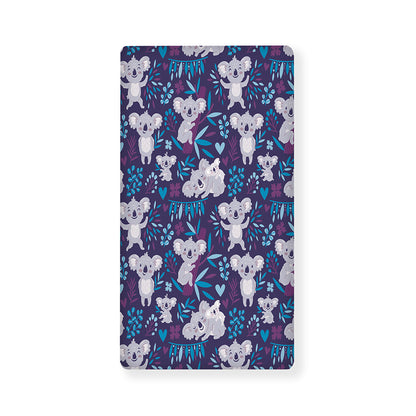 Koala Forest Pattern Print Baby Crib Sheet