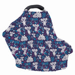 Koala Forest Pattern Print Baby Seat Cover