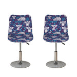 Koala Forest Pattern Print Bar Stool Covers