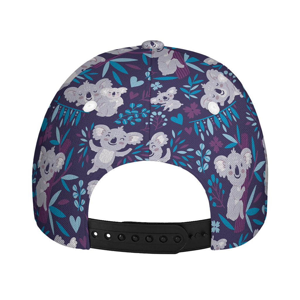 Koala Forest Pattern Print Baseball Cap
