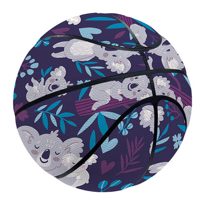 Koala Forest Pattern Print Basketball