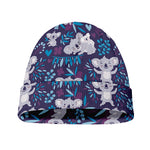 Koala Forest Pattern Print Beanie
