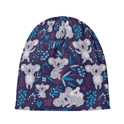 Koala Forest Pattern Print Beanie
