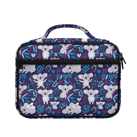 Koala Forest Pattern Print Briefcase Bible Bag